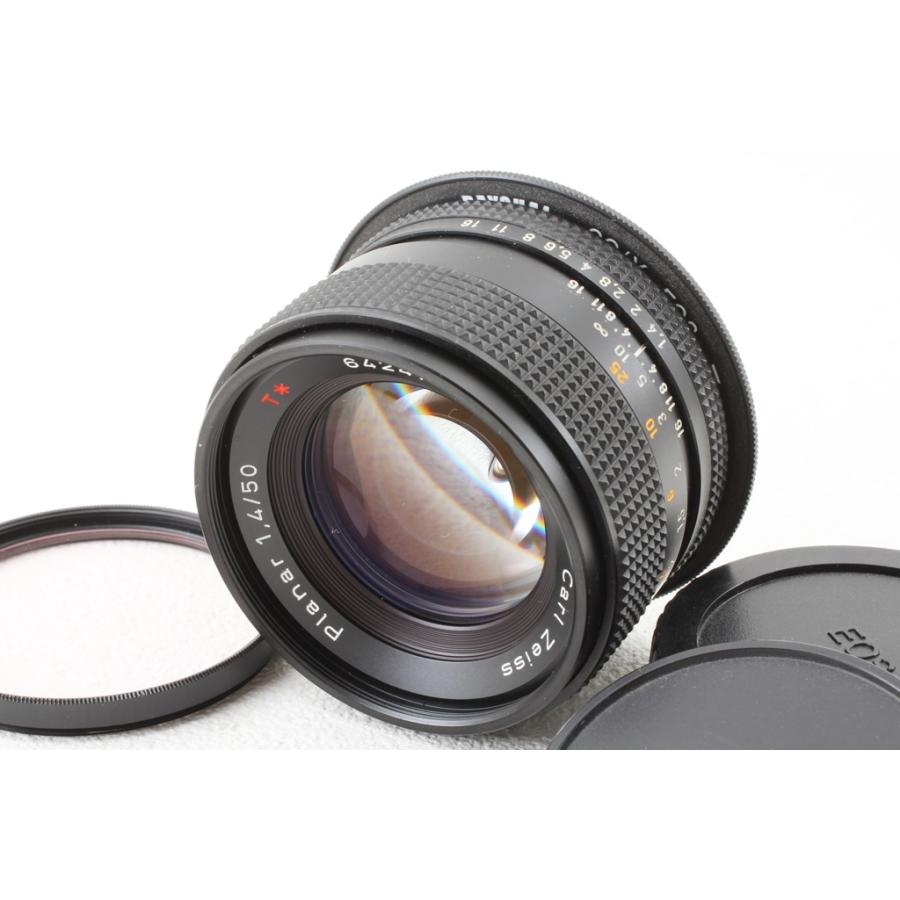 Contax コンタックス Planar 50mm F1.4 AEJ Canon EOSマウント◆標準レンズ/美品ランク | CONTAX