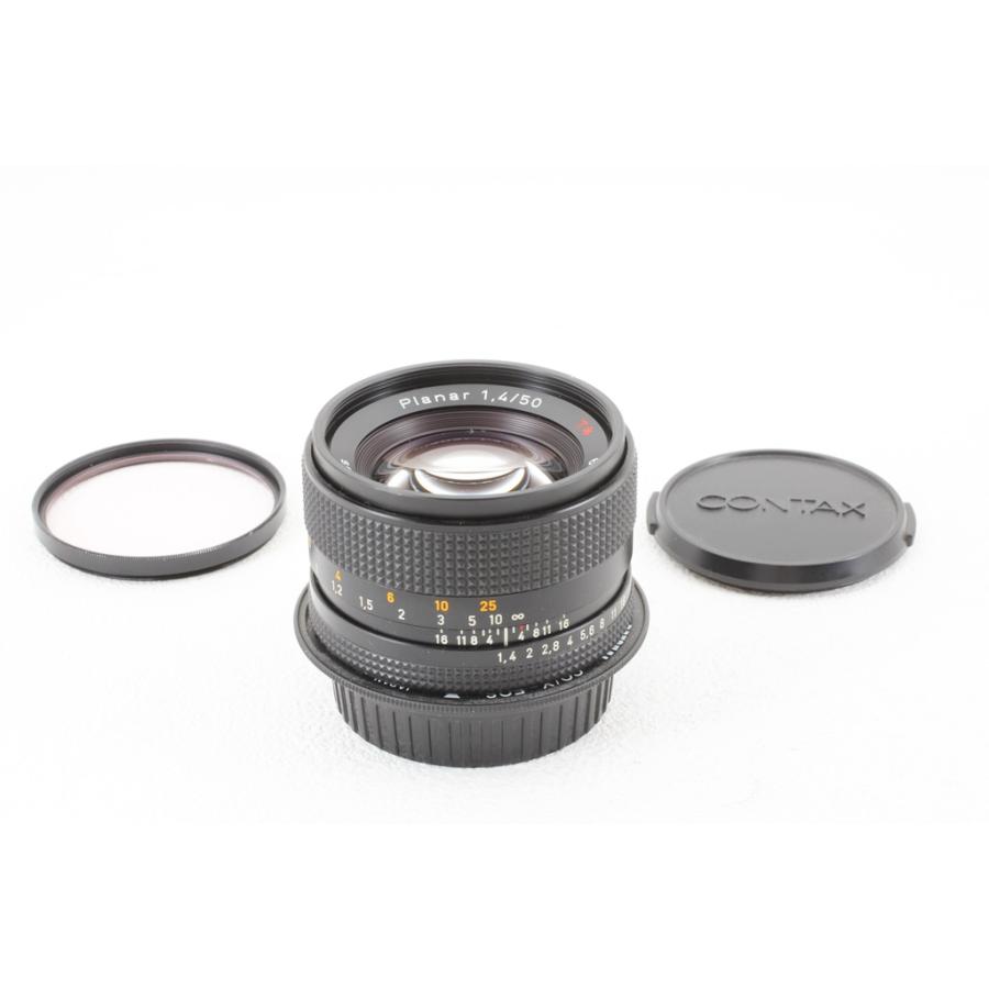 Contax コンタックス Planar 50mm F1.4 AEJ Canon EOSマウント◆標準レンズ/美品ランク | CONTAX | 02