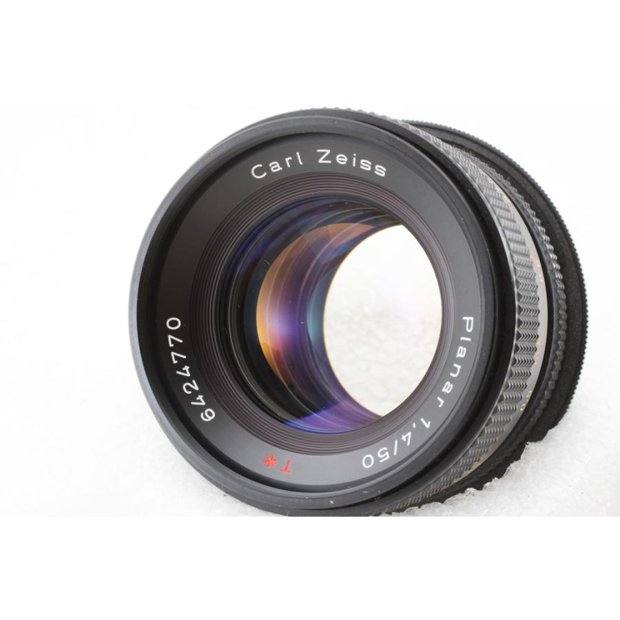 Contax コンタックス Planar 50mm F1.4 AEJ Canon EOSマウント◆標準レンズ/美品ランク | CONTAX | 06