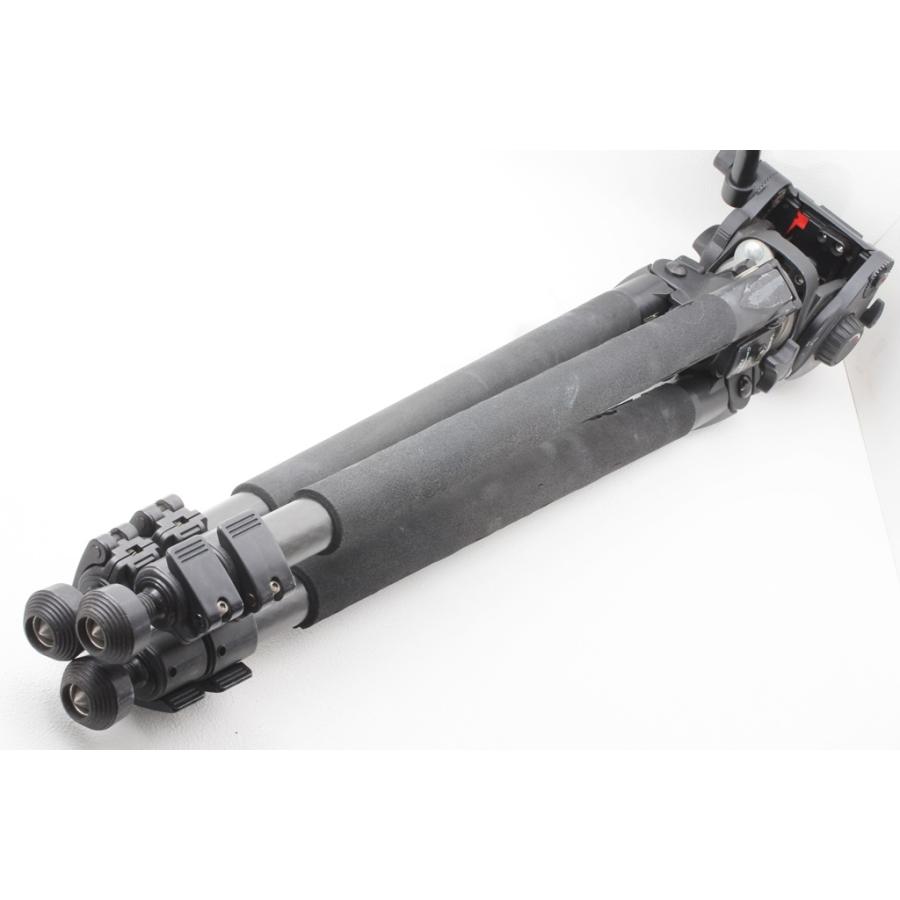 Velbon ベルボン EL Carmagne 730 雲台 Manfrotto 501HDV◆カーボン三脚/美品ランク | Velbon | 01