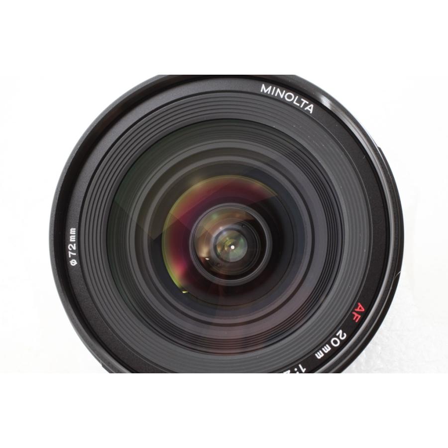 MINOLTA MINOLTA ミノルタ AF 20mm F2.8 旧◇単焦点レンズ/極上品