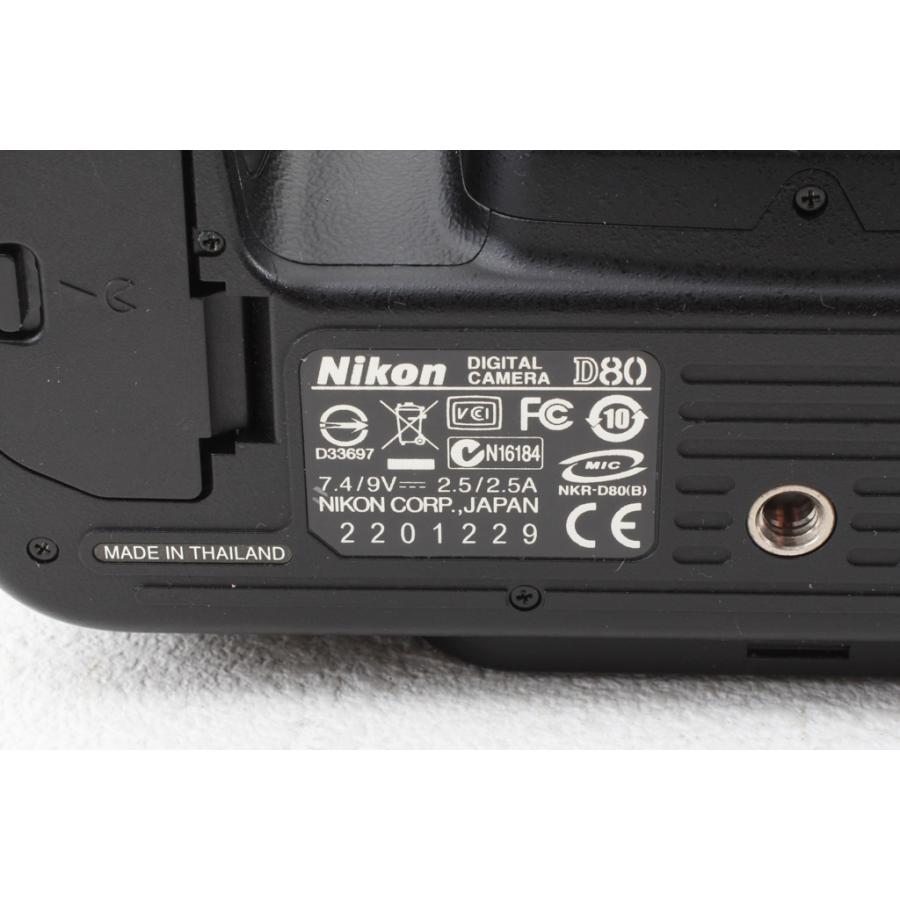 Nikon ニコン D80 AF-S 18-135/3.5-5.6G◆1020万画素 デジタル一眼/美品ランク | ニコン | 07