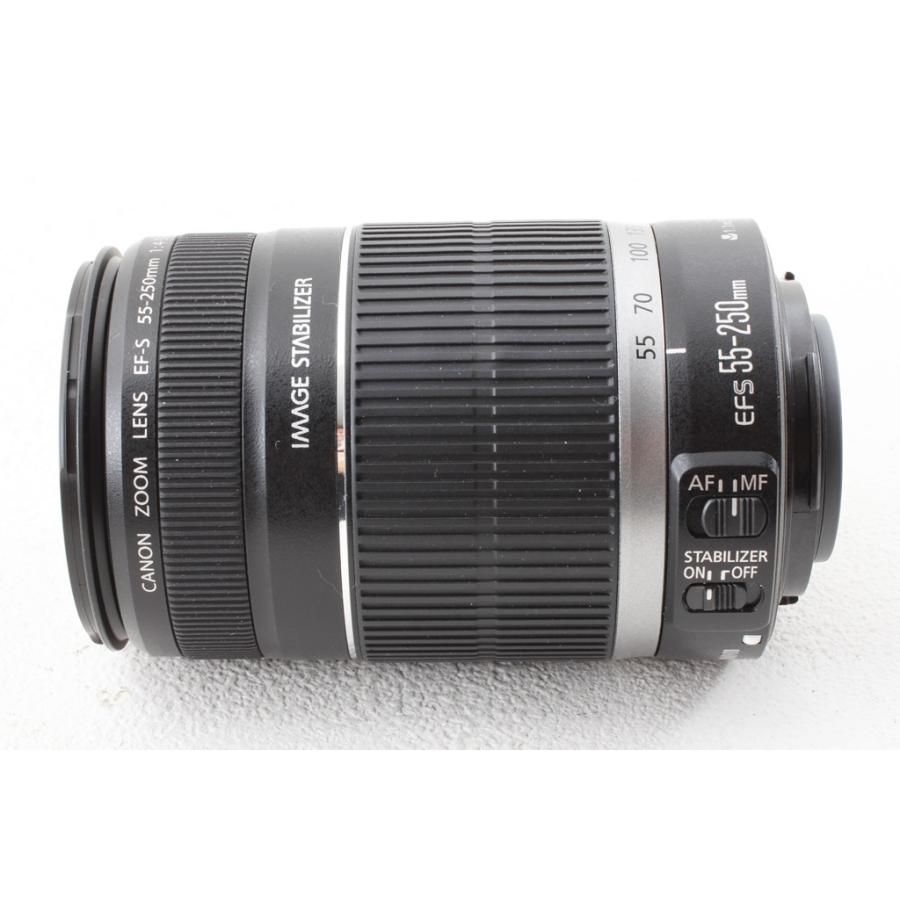 Canon キヤノン EF-S 55-250mm F4-5.6 IS◆望遠ズームレンズ/極上品ランク | キヤノン | 03