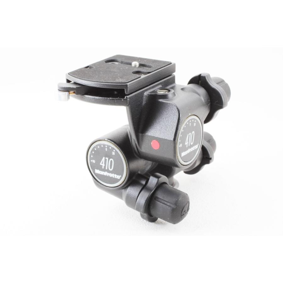 Manfrotto マンフロット 410 ギア付きジュニア雲台◆美品ランク | Manfrotto
