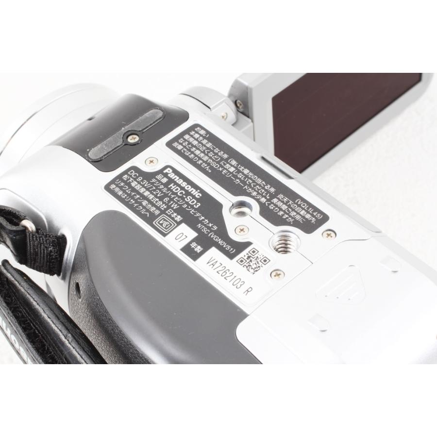 Panasonic（パナソニック） HDC-SD3 デジタルハイビジョンビデオカメラ