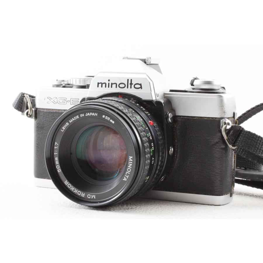Minolta ミノルタ XG-E MD ROKKOR 50/1.7◆一眼レフフィルム/ジャンク品ランク | コニカミノルタ