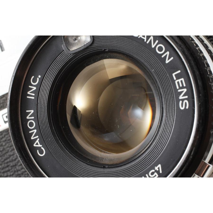 Canon キヤノン Canonet QL19 G-3 G-III 45mm F1.9◆コンパクト/ジャンク品ランク | キヤノン | 09