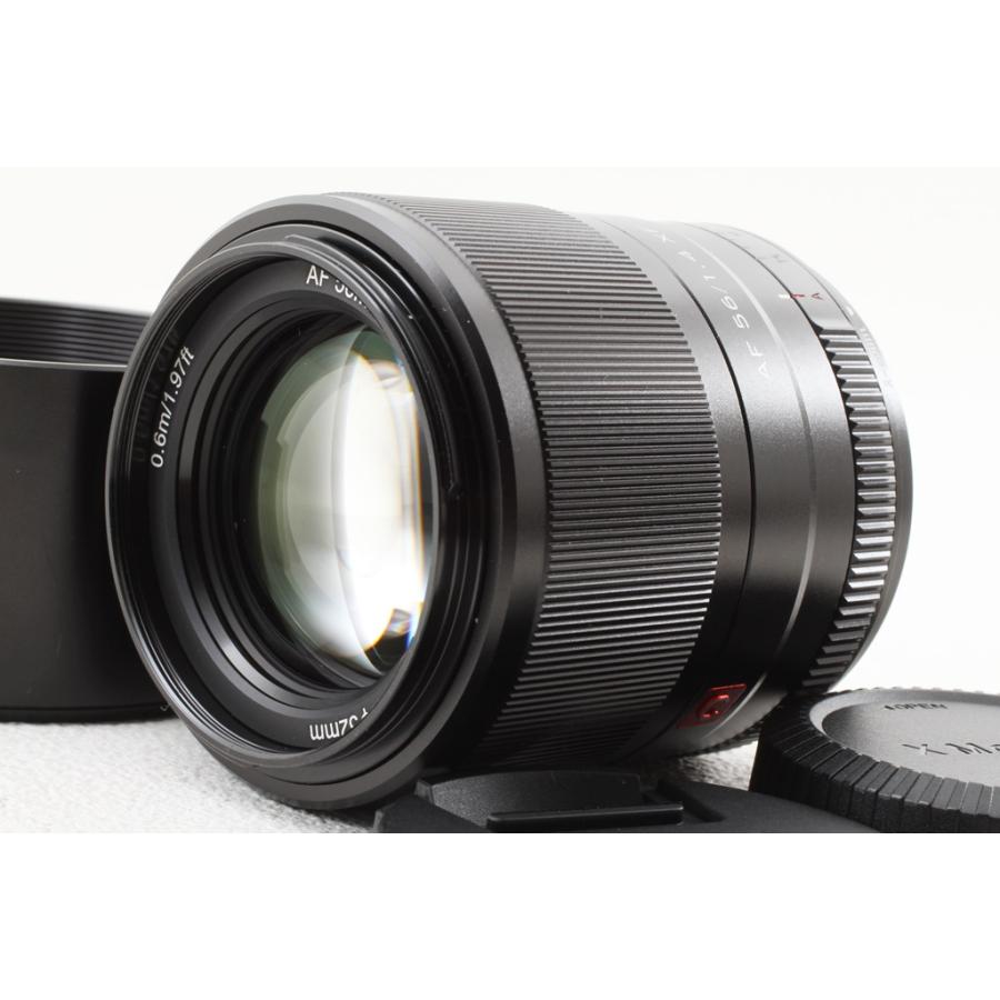 【美品】Viltrox 56mm単焦点　F1.4 フジフイルムXF用 Amazon.co.jp: VILTROX 単焦点レンズ AF XF-56mm F1.4 STM 瞳AF