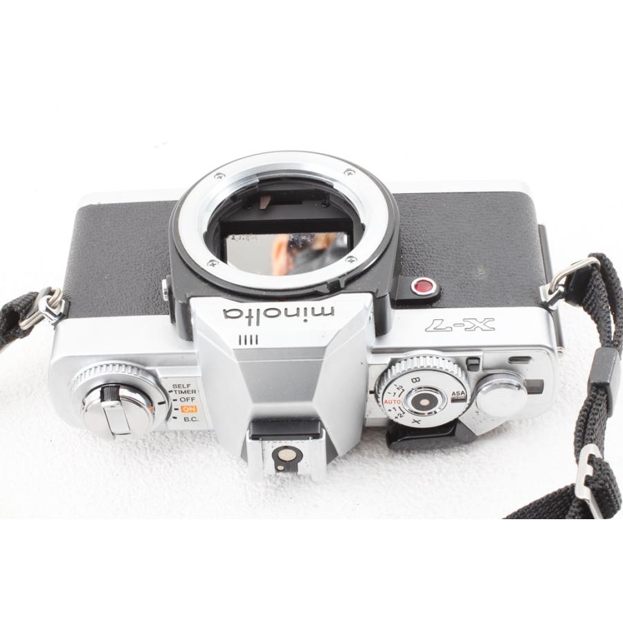 コニカミノルタ（KONICA MINOLTA） Minolta ミノルタ X-7 シルバー MD