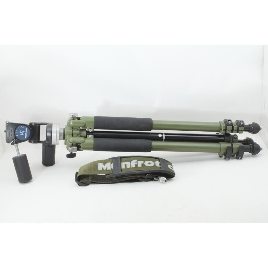 Manfrotto マンフロット 190 NAT 雲台141 グリーン 三脚◆美品ランク | Manfrotto | 02