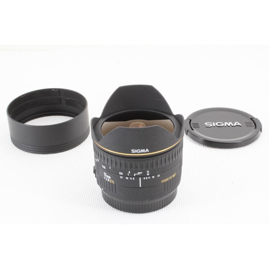 SIGMA シグマ AF 15mm F2.8 EX Fisheye Canon キヤノン◆フィッシュアイ 極上品ランク | シグマ | 02