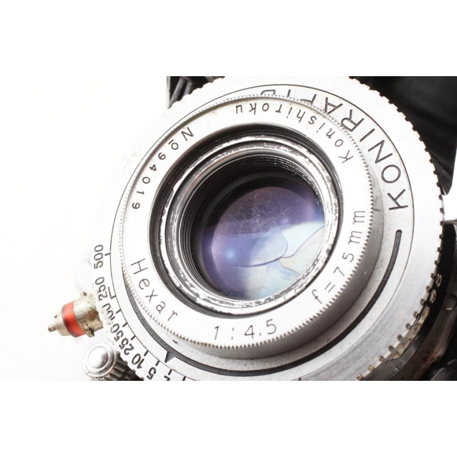 小西六写真工業 Pearl II Hexar 75/4.5◆蛇腹カメラ/格安ランク | コニカミノルタ | 08