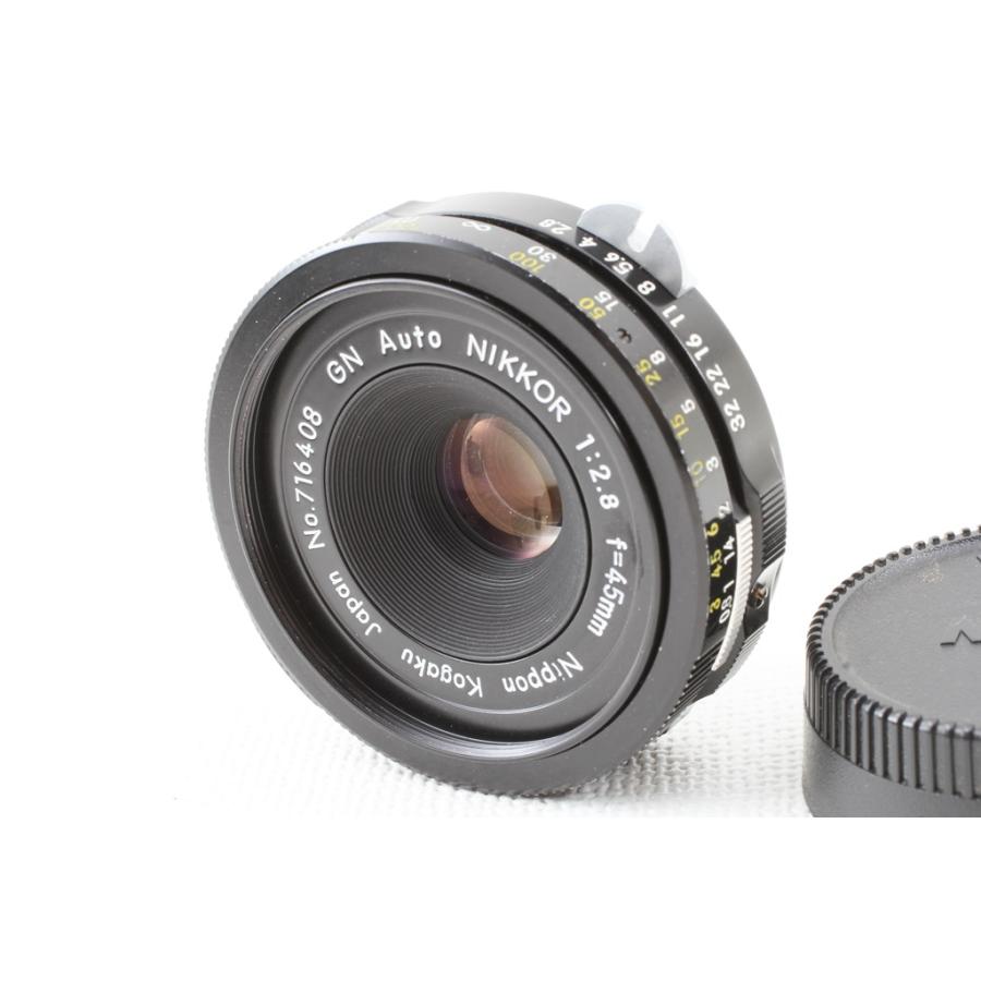ニコン Nikon GN Auto Nikkor 45mm F2.8◇パンケーキレンズ 美品 ニコン Nikon GN Auto Nikkor 45mm F2.8◇パンケーキレンズ 美品