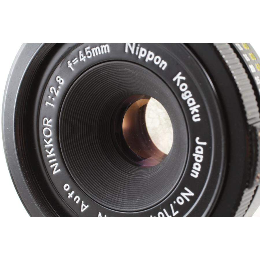 Nikon ニコン GN Auto Nikkor 45mm F2.8◆パンケーキレンズ 美品ランク｜crewact｜06