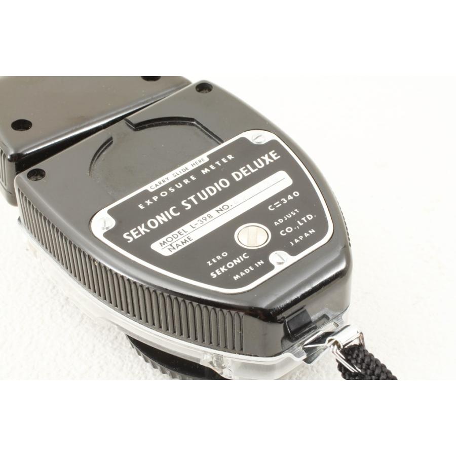 Sekonic セコニック STUDIO DELUXE L-398◆露出計/美品ランク |  | 05