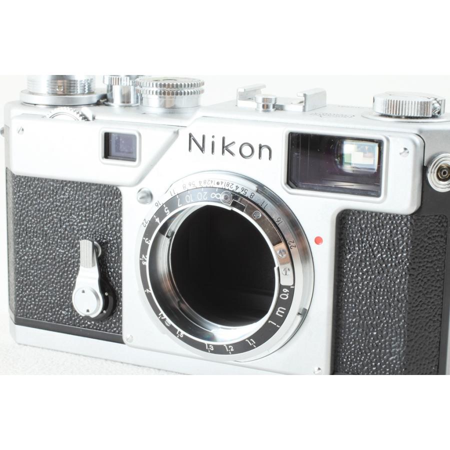 Nikon ニコン S3 2000年記念モデル シルバー NIKKOR-S 50mm f/1.4◆外観美品ランク | ニコン | 08