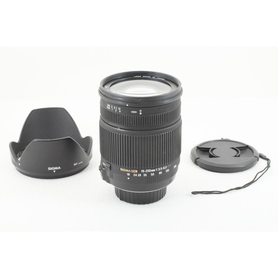 SIGMAシグマ 18-250mm F3.5-6.3 DC MACRO OS HSM Nikonニコン◆外観美品ランク | シグマ | 02