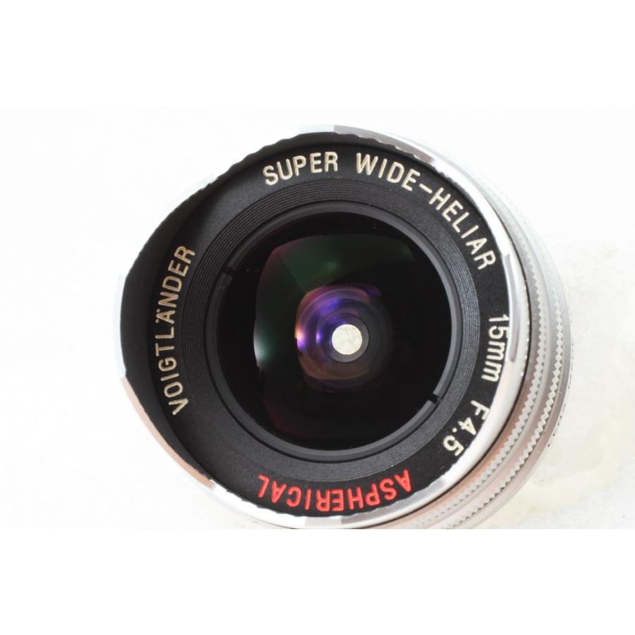 Voigtlander フォクトレンダー SWヘリアー 15mm F4.5 ASPH Leica L◆極上品ランク | Voigtlander | 06