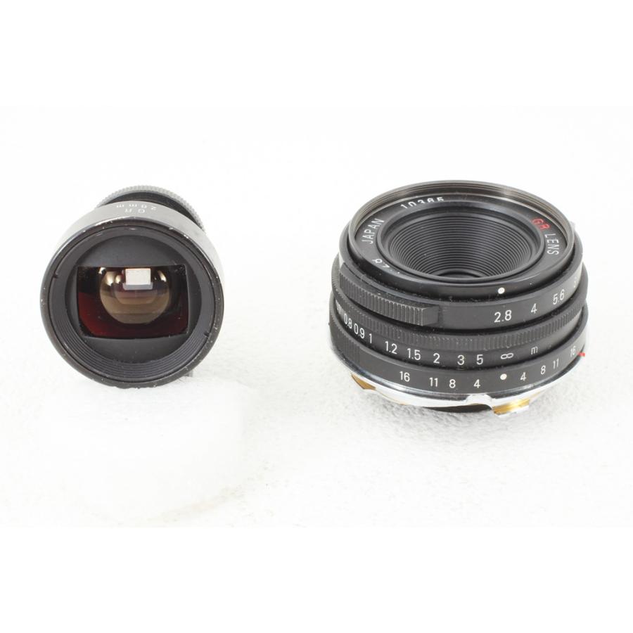 RICOH リコー GR LENS 28mm F2.8 (SV)◆ファインダー付/極上品ランク | リコー | 02