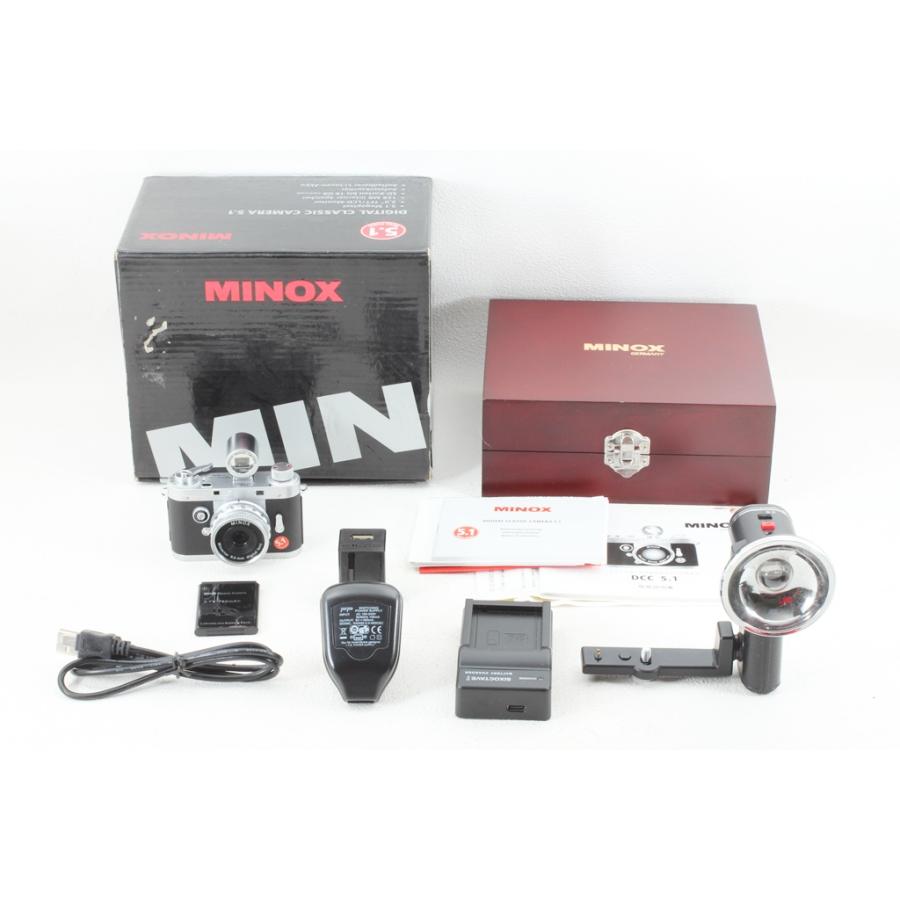 MINOX ミノックス DCC 5.1 Mストロボ◆ミニチュアデジタルカメラ/美品ランク | 