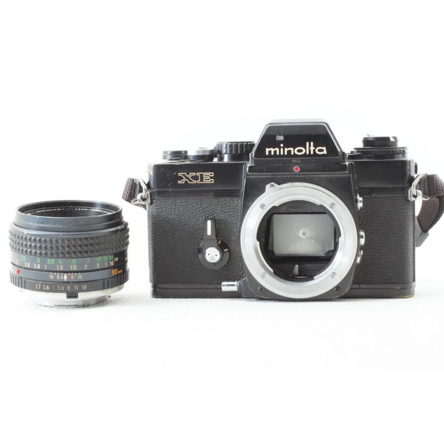Minolta ミノルタ XE MC ROKKOR-PF 50/1.7◆一眼レフフィルムカメラ/ジャンク品ランク | コニカミノルタ