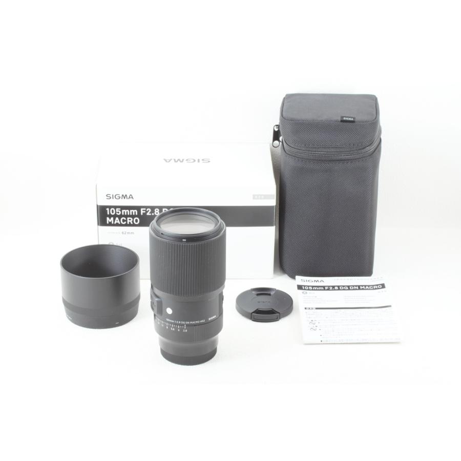 SIGMA シグマ Art 105mm F2.8 DG DN MACRO Sony Eソニー◆中望遠/外観美品ランク | シグマ