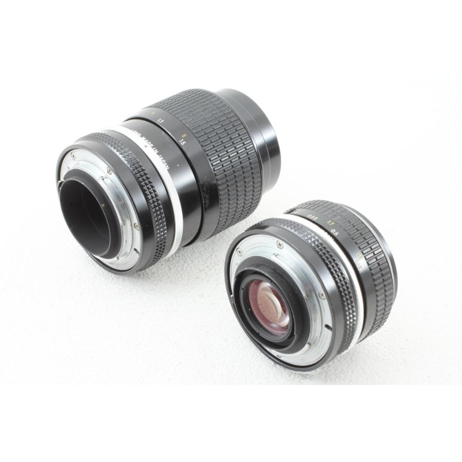 Nikon ニコン Nikomat FT2 NIKKOR 50/2 135/3.5◆一眼レフフィルムカメラ/格安ランクの画像