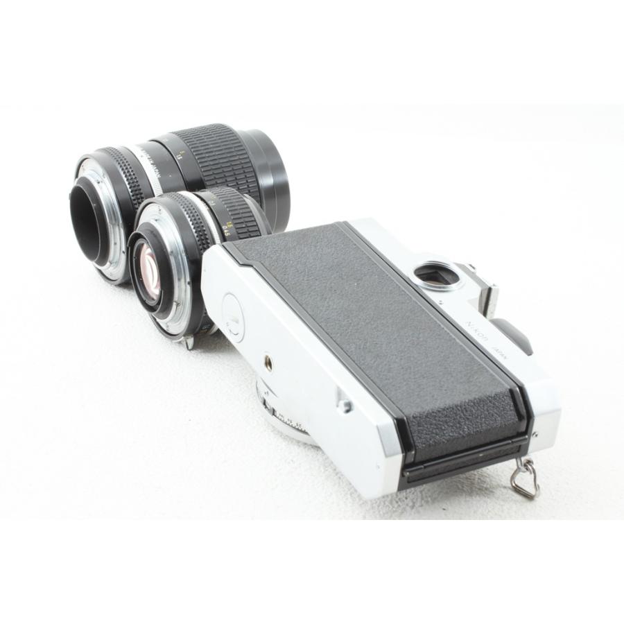 Nikon ニコン Nikomat FT2 NIKKOR 50/2 135/3.5◆一眼レフフィルムカメラ/格安ランクの画像