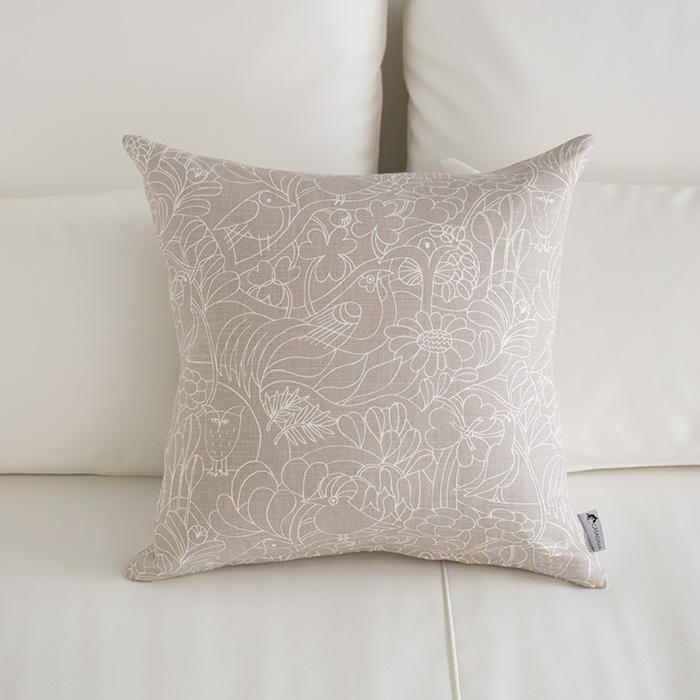 バーンストーマーズ　ボーズグラッドラグス　クッションカバー　ベージュ バーンストーマーズ ボーズグラッドラグス クッションカバー