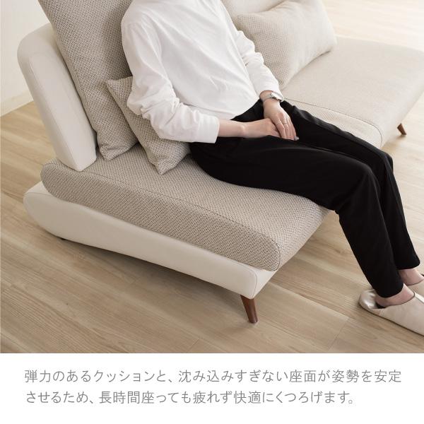【美品】オットマンカウチパーツ 高さ切替 クッションゆったり ペットベットにも CREWS オットマン ペット 猫の爪 強い 足置き 1人掛け 一人掛け