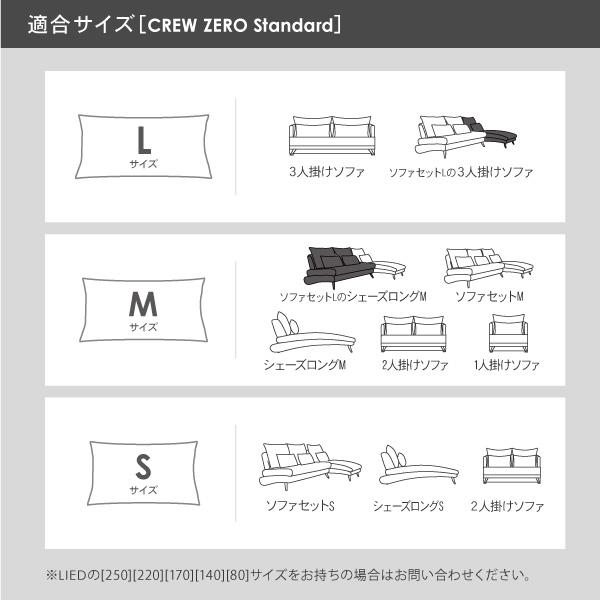 CREWS 交換用 ヌードクッションS 中わた ランバーサポート ソファ用