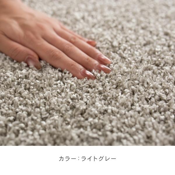 ラグ マット 丸型 シャギー 日本製 160cm 防ダニ 抗菌 防臭 防炎 床暖房 もふもふ 敷物 リビング 円形 丸 ふわふわ 無地 シンプル モダン 北欧 Aster アスター |  | 06