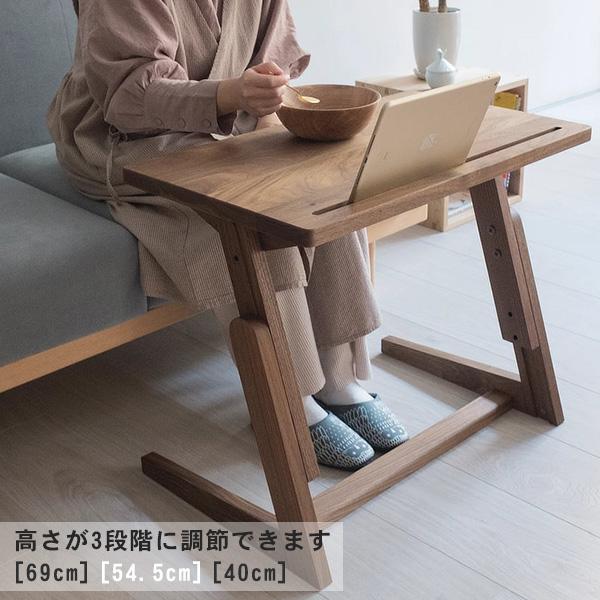 デスク 高さ調節 3段階調節 テーブル 無垢 日本製 木製 クラッセ 在宅 開梱設置 イーズ | CLASSE | 05