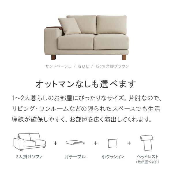 CREWS ソファー ソファ 2人掛けとオットマン ペット 猫 犬 爪 ひっかき