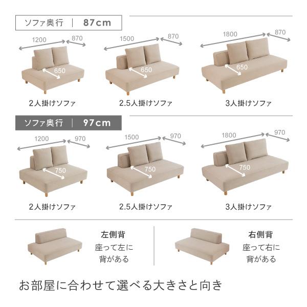 CREWS ソファー ソファ ペット 猫 犬 爪 ひっかき 2人 2.5人 3人