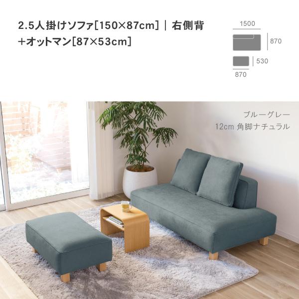 二人がけソファーペット CREWS ソファー ソファ ペット 猫 犬 爪 ひっかき 2人 2.5人 3人
