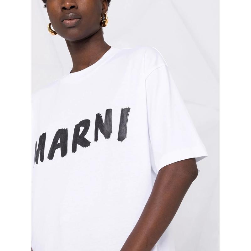 新品正規品 22ss MARNI Daisy ロゴ プリント Tシャツ | www.jarussi.com.br