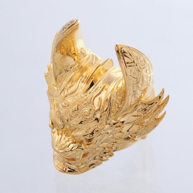 牙狼 GARO ガロ 黄金騎士GAROリング 雷牙 ver. JAP工房 純正 正規