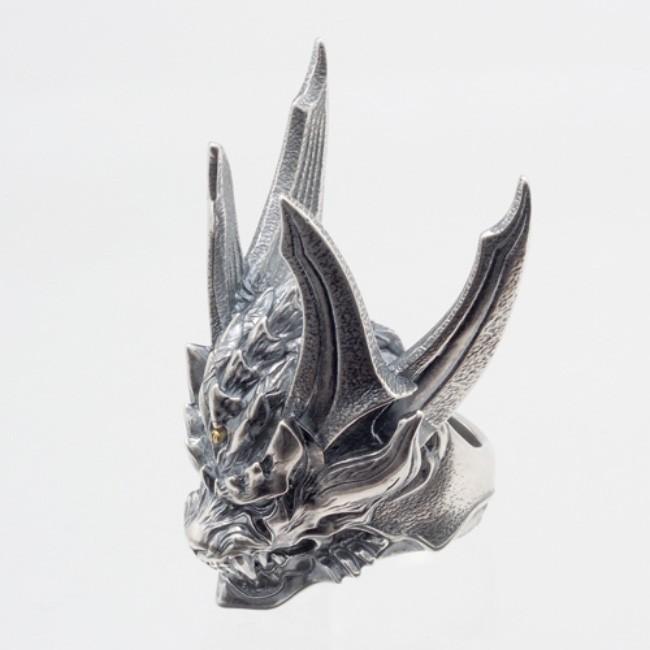 牙狼 GARO ガロ 暗黒騎士KIBAリング Silver.ver. JAP工房 純正 正規