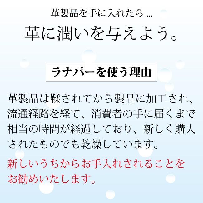 ラナパー 250ml おまけクロス付き 皮革 トリートメント 天然油100％ Renapur [正規品] メンテナンス 栄養補給 カビ 乾燥 コーティング ファスナー滑り 大掃除｜crimsonchain｜02