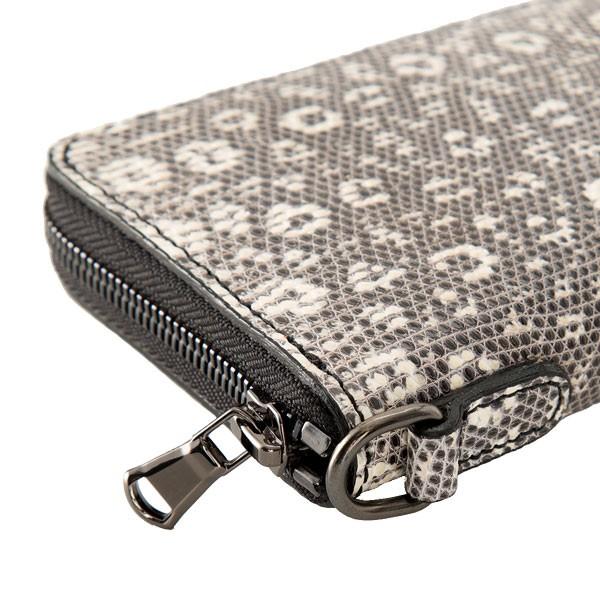 ZOO 長財布 リザード トカゲ革 希少皮革 ロングウォレット ラウンド