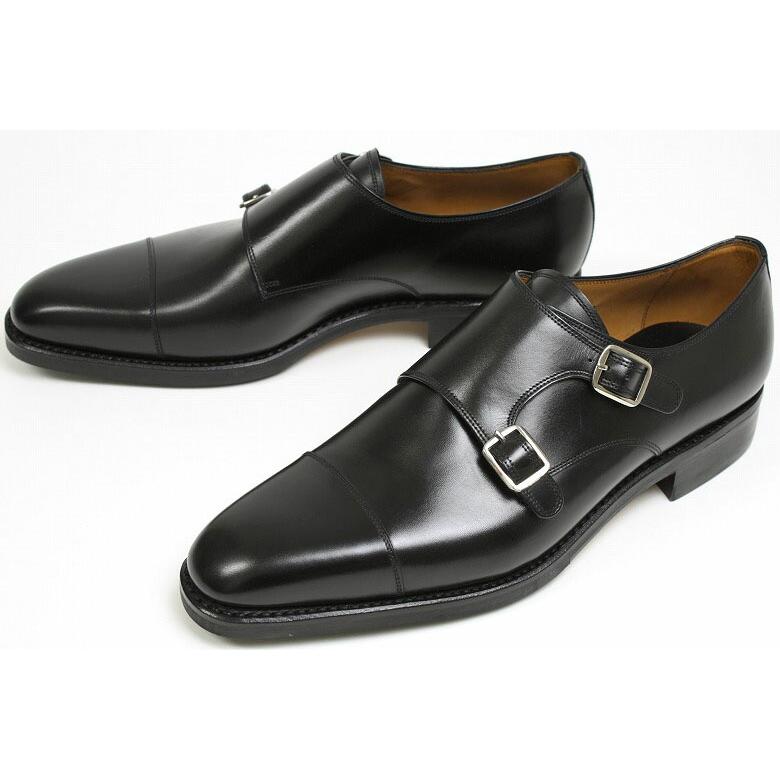 YANKO ヤンコ ダブルモンク ブラック ヤンコ ダブルモンク ブラック （YANKO 14184 BLACK） : CRISPIN