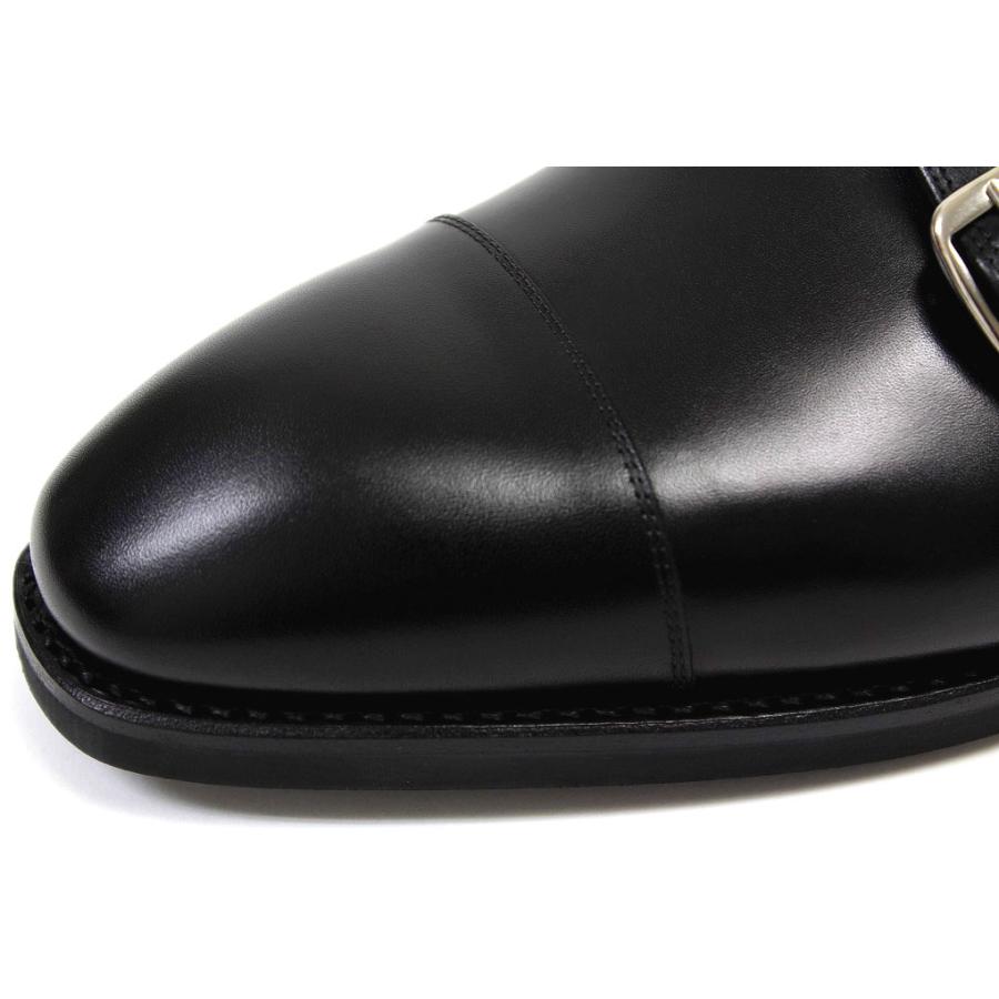 ヤンコ ダブルモンク ブラック （YANKO 14306 BLACK） : CRISPIN