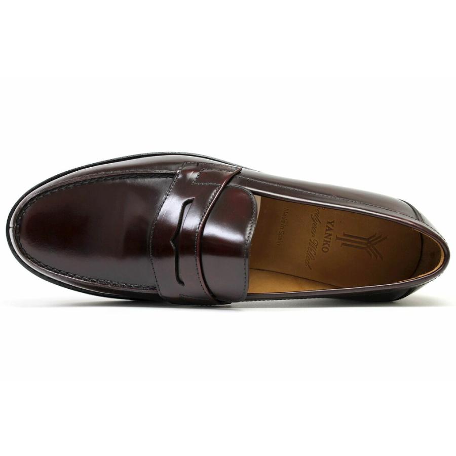 ヤンコ ローファー ボルドー （YANKO 14464 BORDEAUX） : CRISPIN