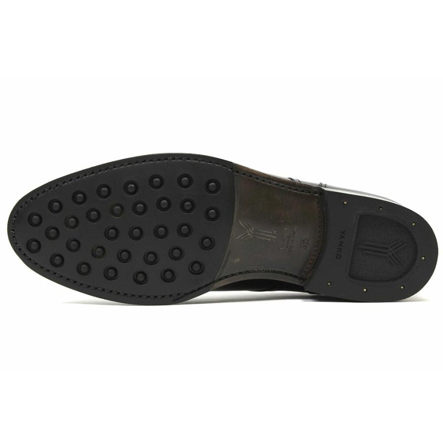 ヤンコ Uチップ ブラック (YANKO 14539 BLACK) : CRISPIN ヤンコ Uチップ ブラック (YANKO 14539 BLACK) : CRISPIN