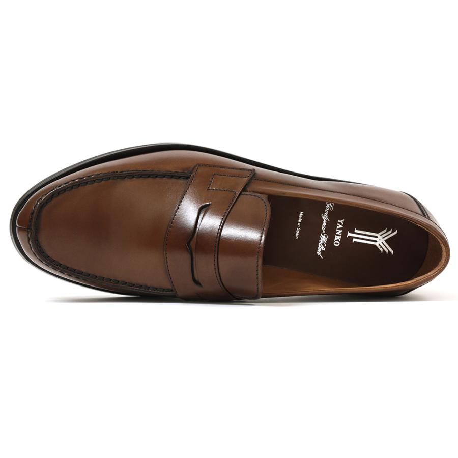 ヤンコ ローファー ダークブラウン YANKO 14700 DARK BROWN : CRISPIN
