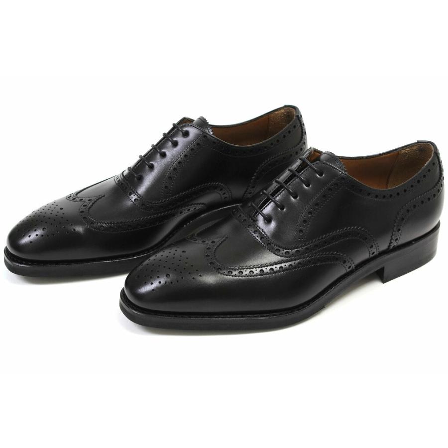 ヤンコ ウィングチップ ブラック （YANKO 14721 BLACK） : CRISPIN