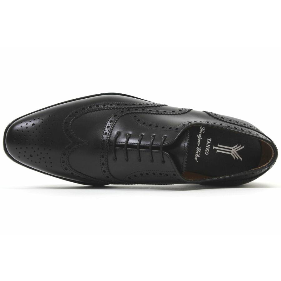 ヤンコ ウィングチップ ブラック （YANKO 14721 BLACK） : CRISPIN
