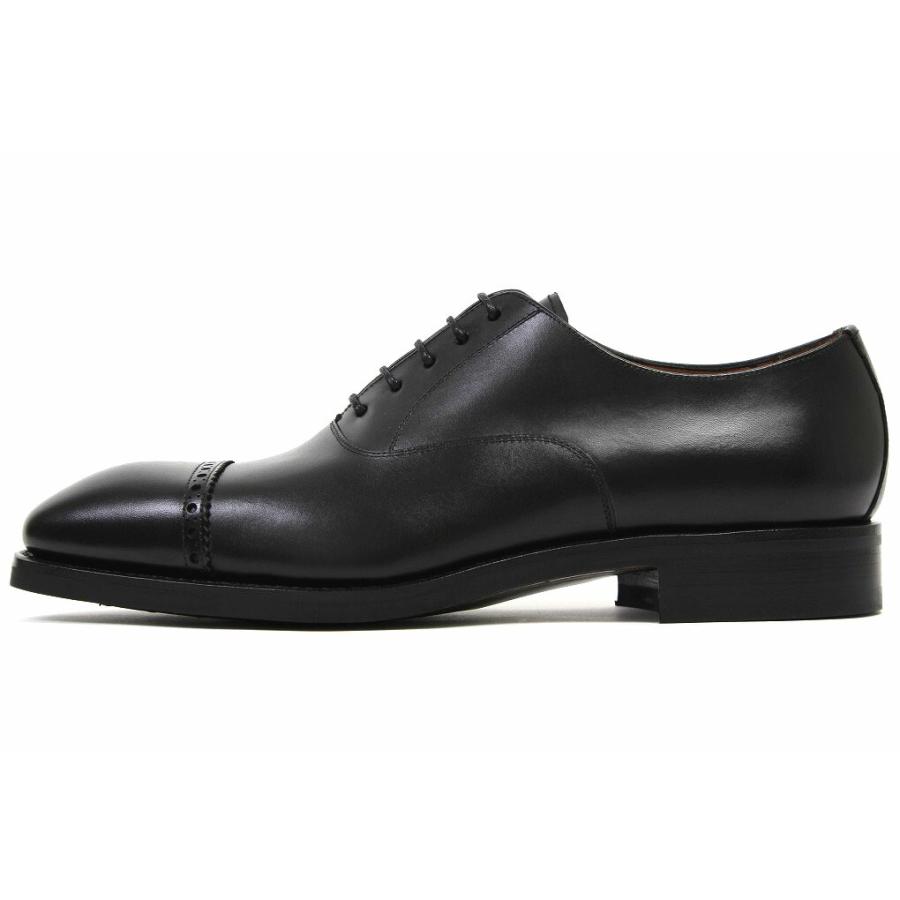 ヤンコ クォーターブローグ ブラック （YANKO 14727 BLACK） : CRISPIN
