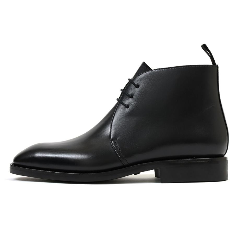 ヤンコ チャッカブーツ ブラック （YANKO 14768 BLACK） : CRISPIN